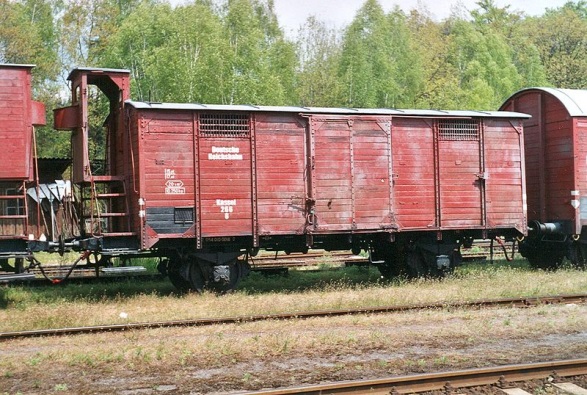 Waggon für Häftlingstransporte