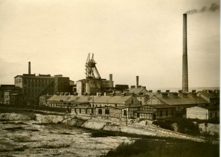 Kaliwerk Ernsthall mit Schacht Georgi